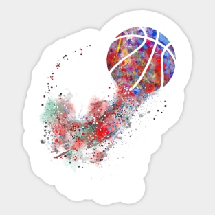 Basketball ball Sticker